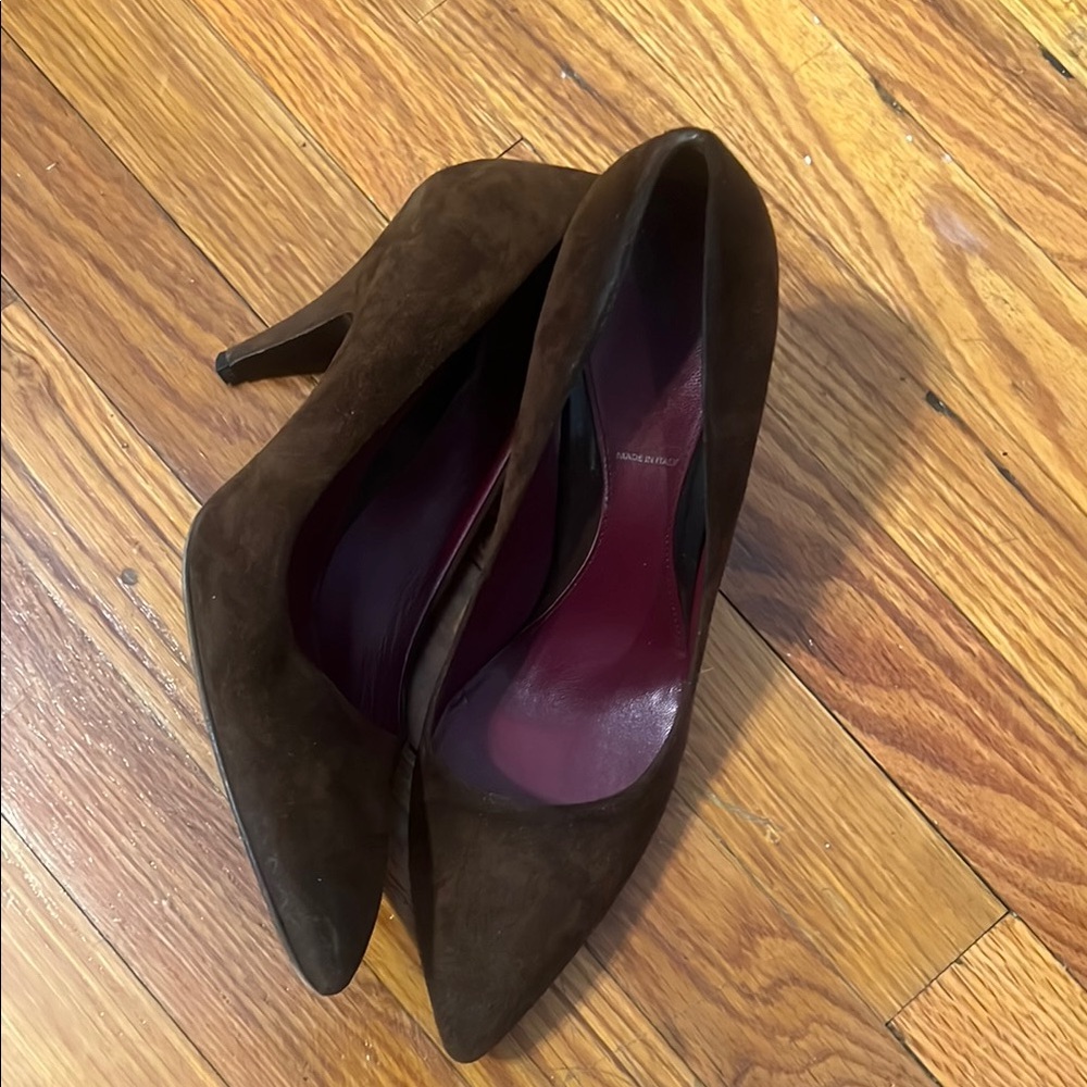 Prada Brown Stiletto Heels
